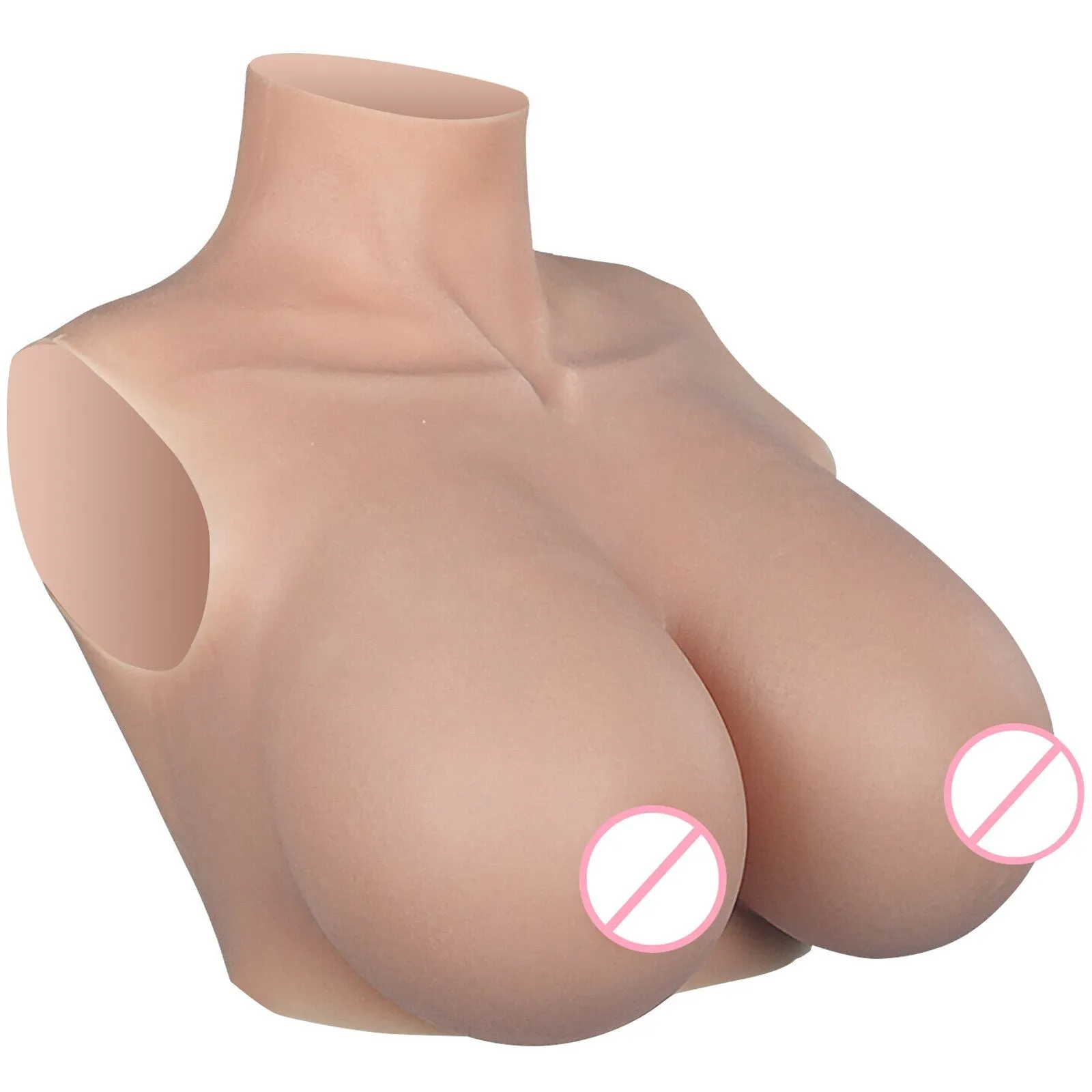 Huge H Cup Silicone Breast Forms With Bloodshot