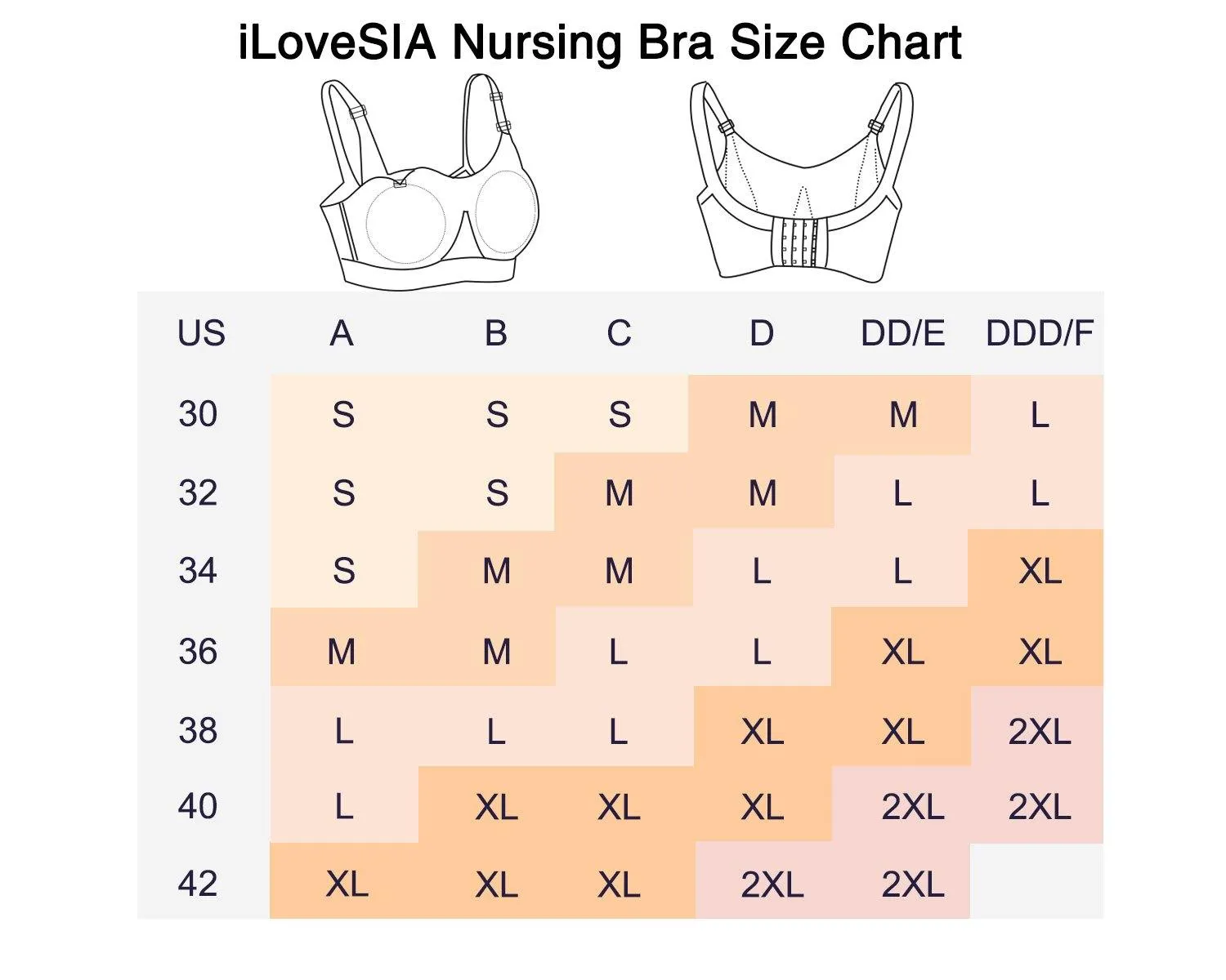 iLoveSIA 3PACK Women's underwire Body Silk Seamless Nursing Bra