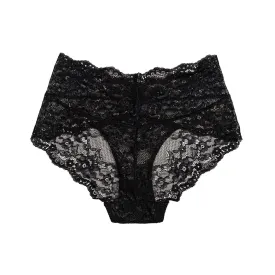 Lace Briefs - Black