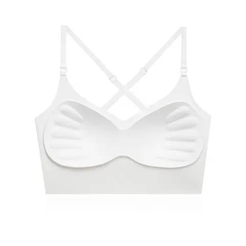 Low Back No Show Comfortable Wireless Bra