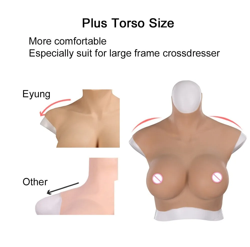 Male To Female Silicone Breast Forms Fake Chest