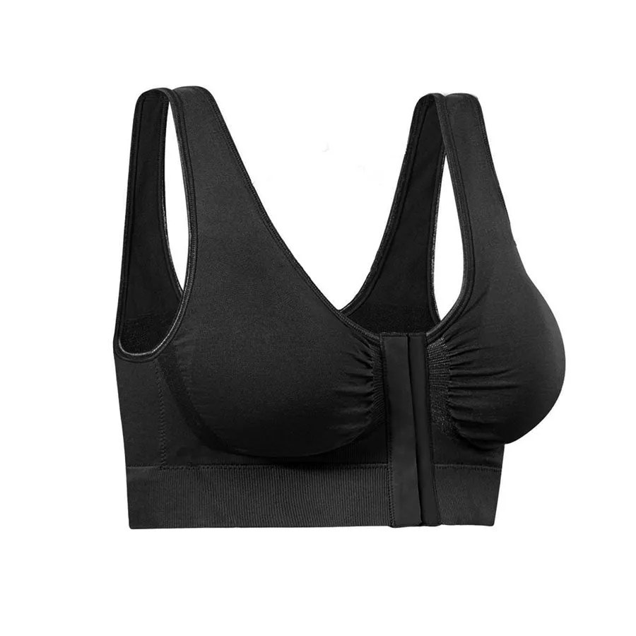 Miracle Bamboo Comfort Bra - Black - 2XL ( Bust 43-46)