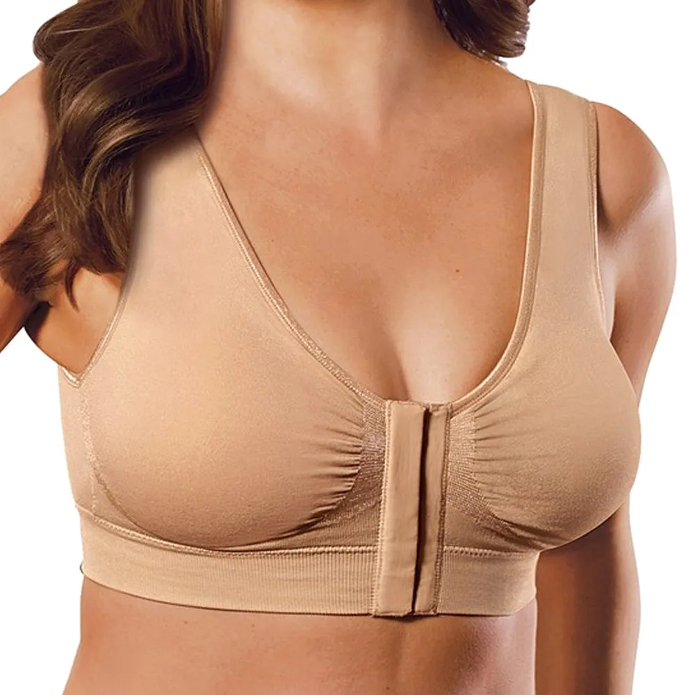 Miracle Bamboo Comfort Bra - White- Medium (Bust 35"-37")