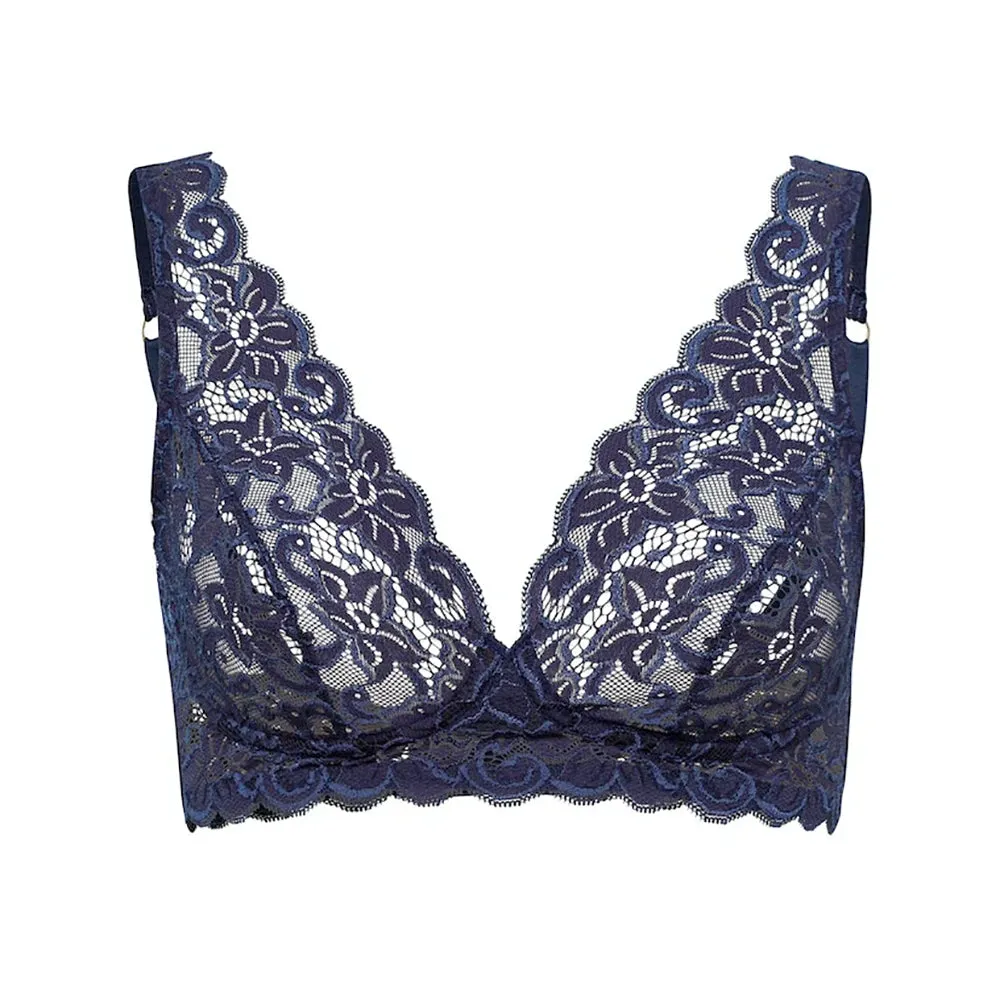 Moments Deep Navy Soft Bra