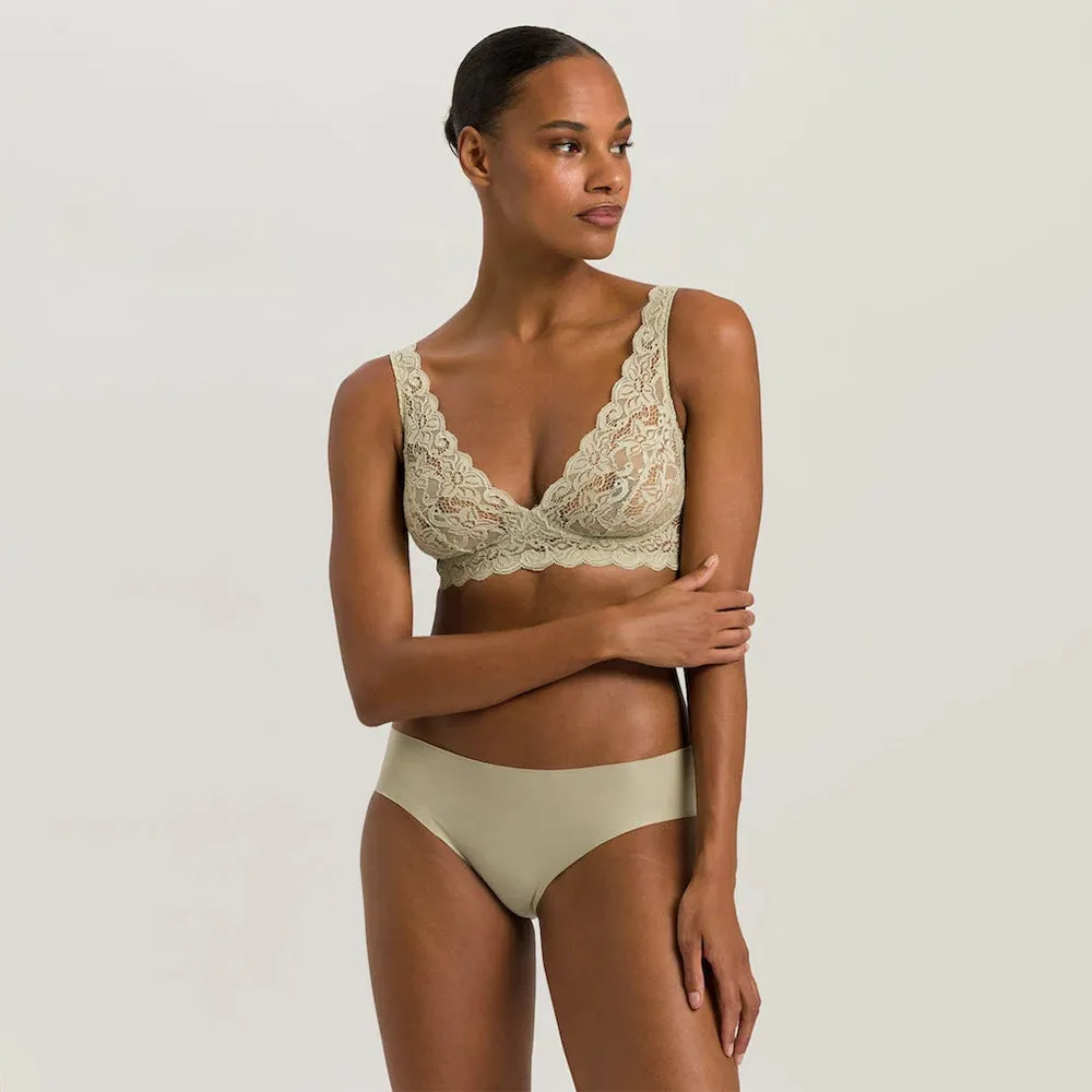 Moments Moss Green Soft Cup Bra