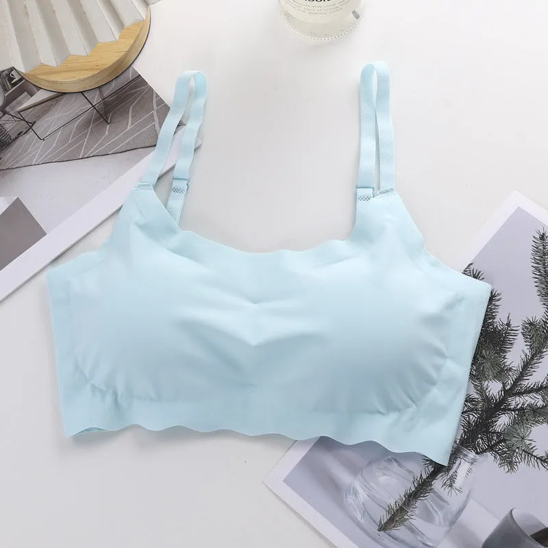 No Show Seamless Wireless Push-up Bra