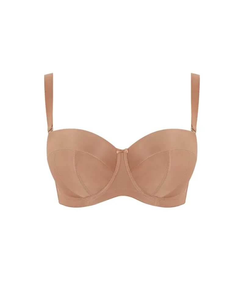 Panache Alice Underwired Strapless Bra - Honey