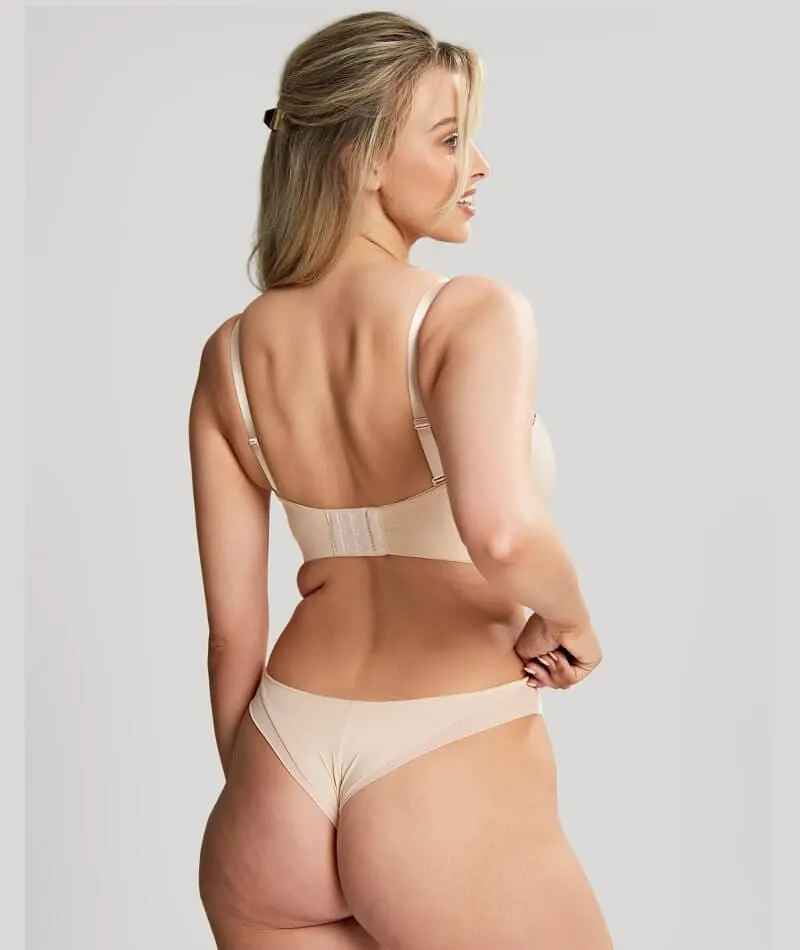 Panache Faith Moulded Strapless Bra - Latte