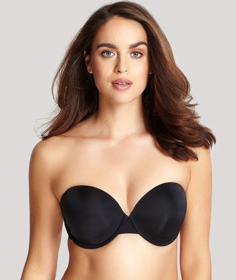 Panache Porcelain Elan Underwired Strapless Bra - Black