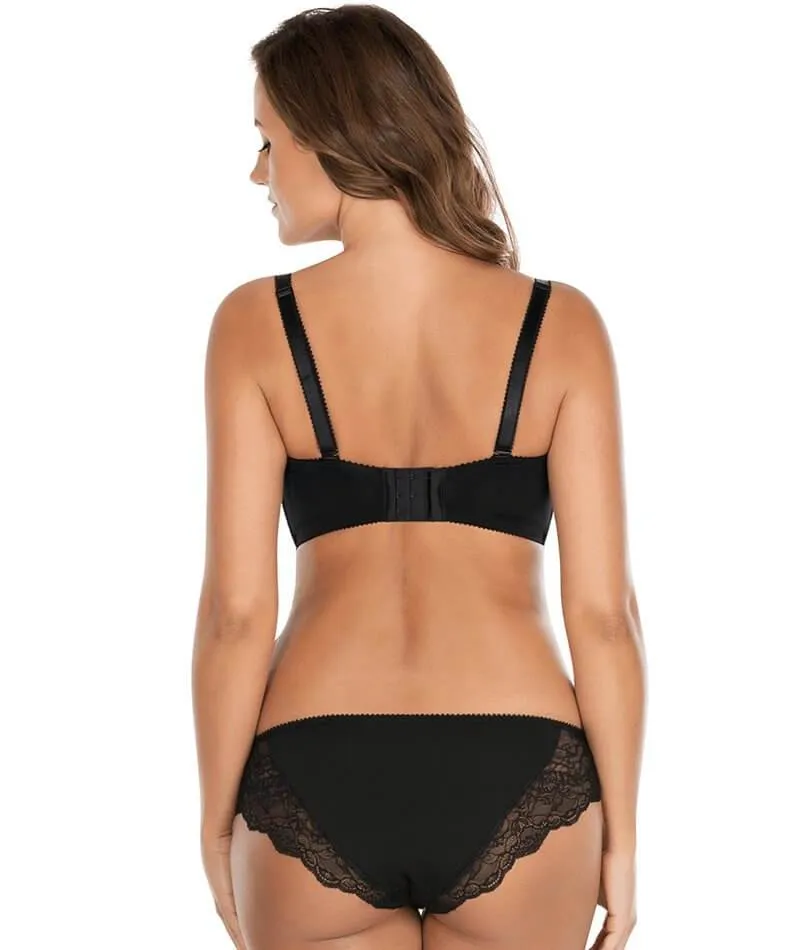 Parfait Elissa Underwired Strapless Bra - Black