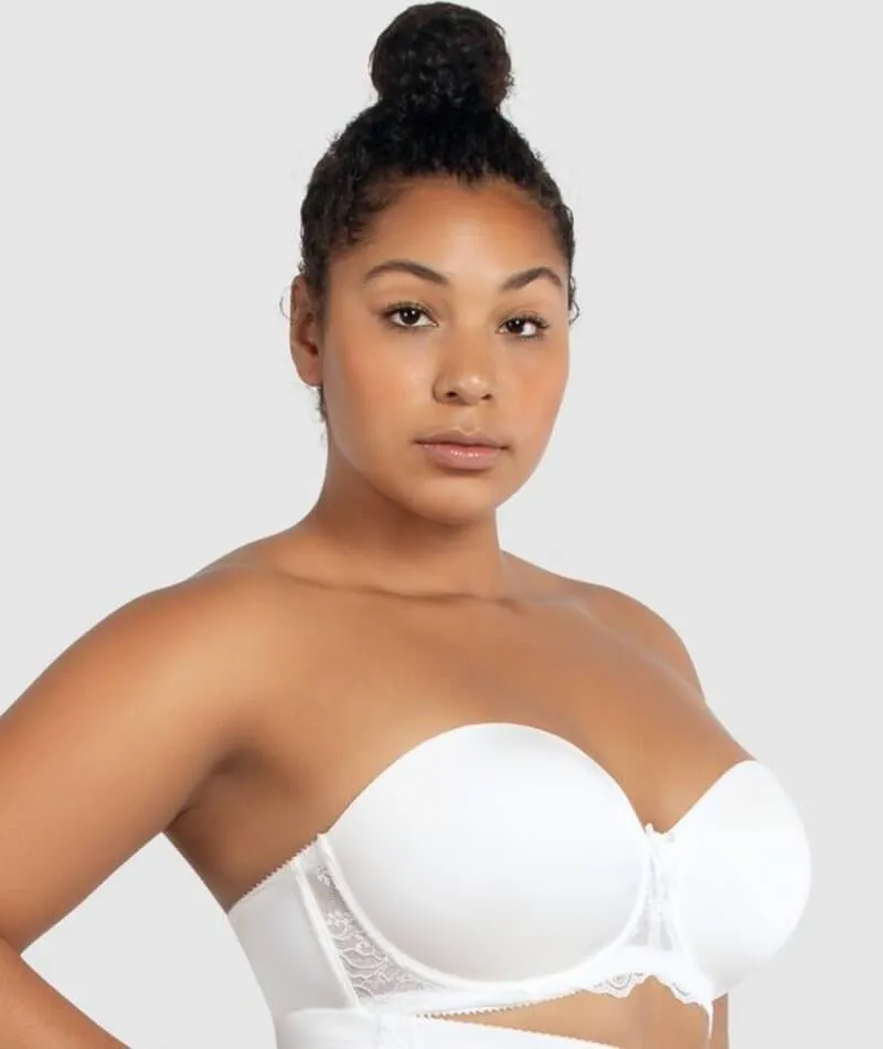 Parfait Elissa Underwired Strapless Bra - Pearl White