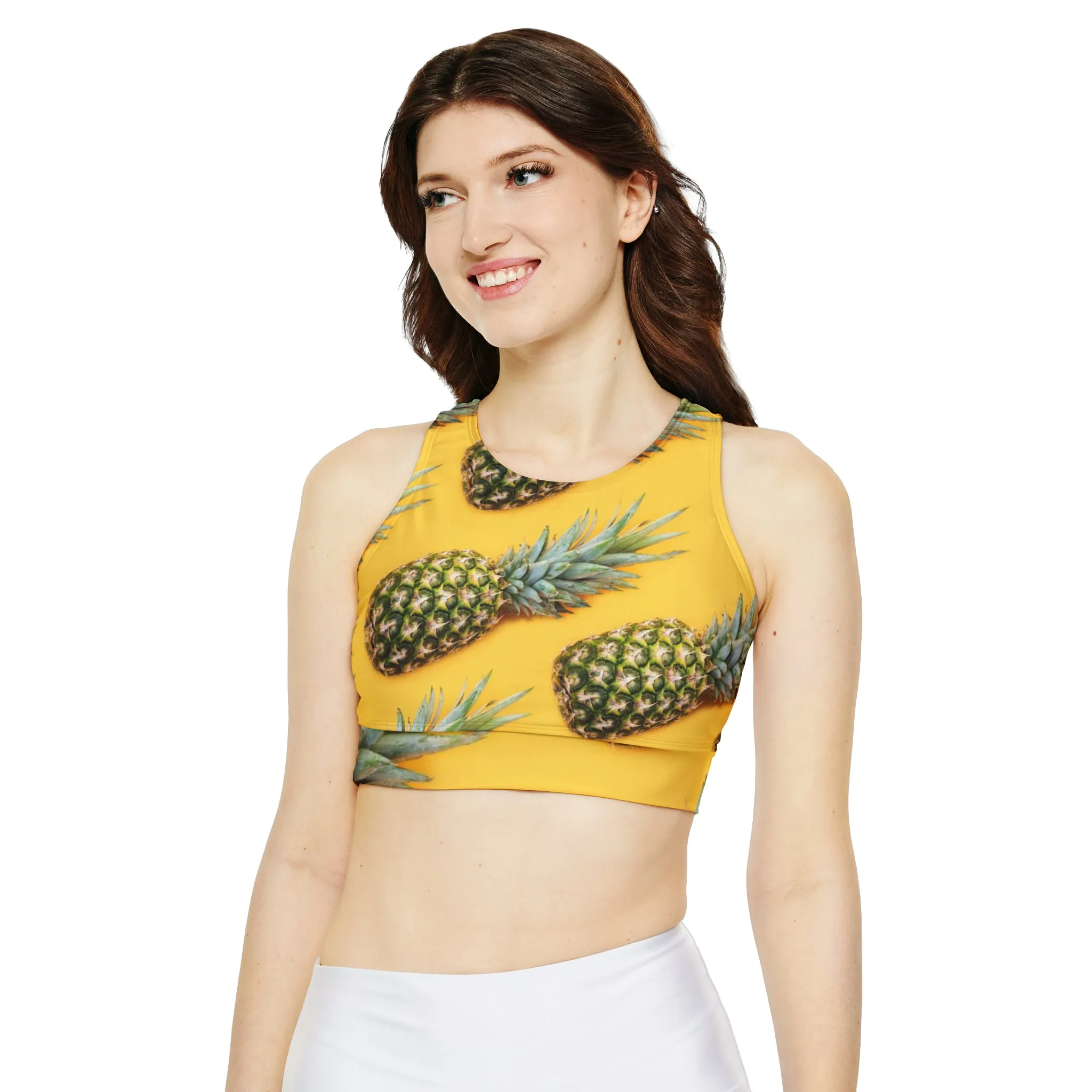 Pineapple - Inovax Padded Sports Bra