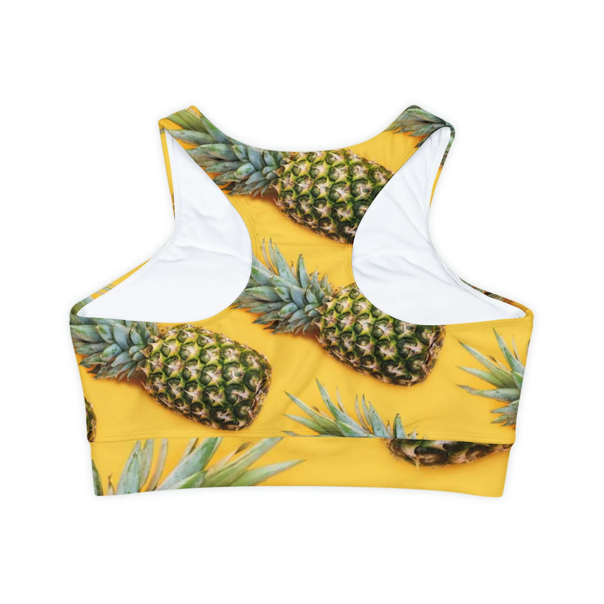 Pineapple - Inovax Padded Sports Bra