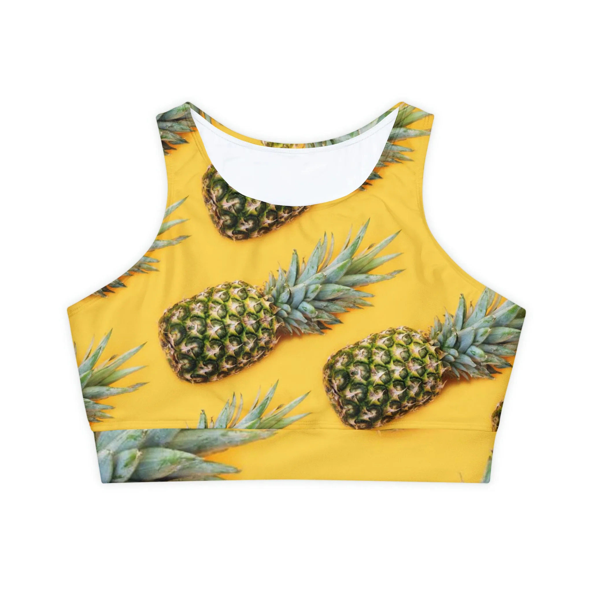 Pineapple - Inovax Padded Sports Bra