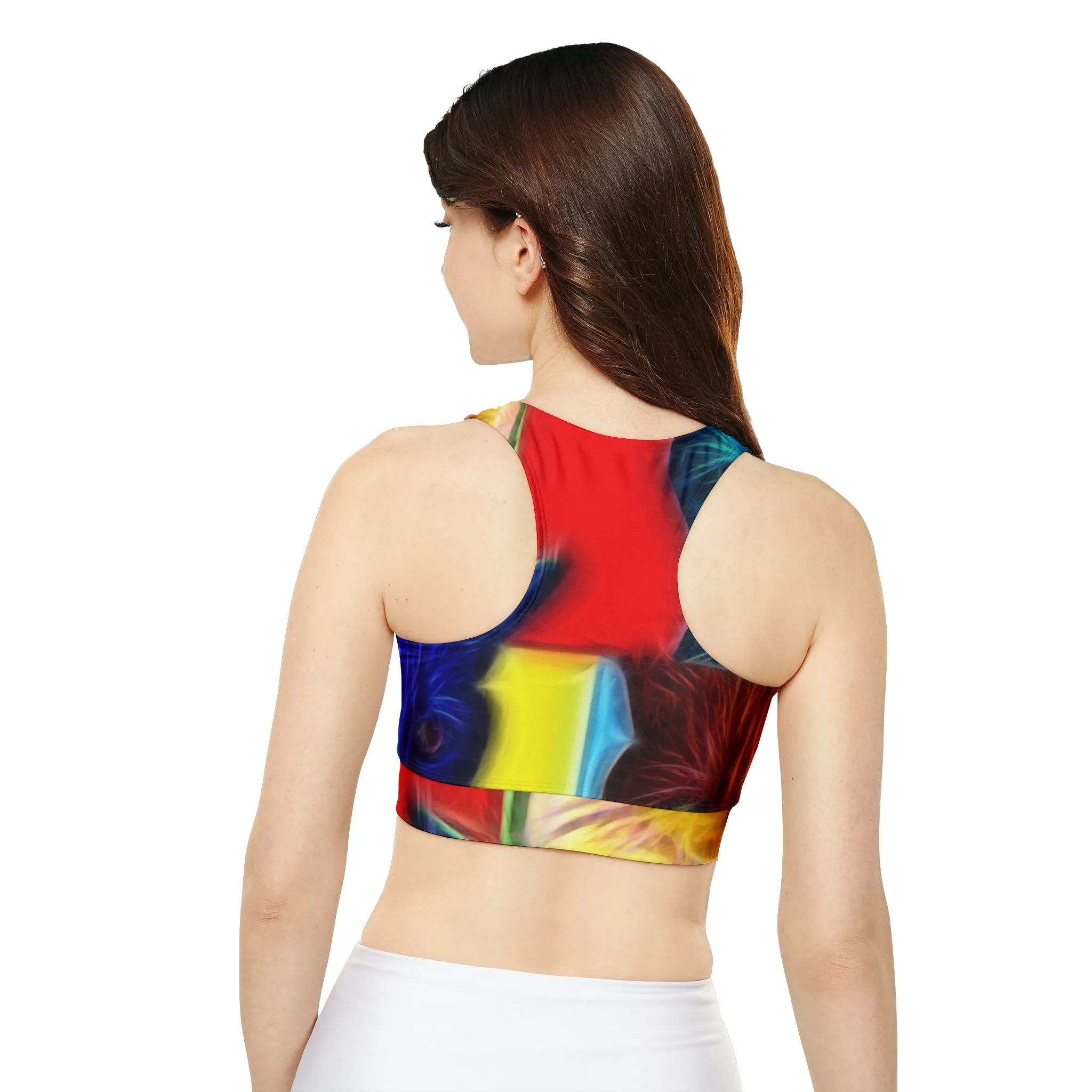 Pop Cats - Inovax Padded Sports Bra