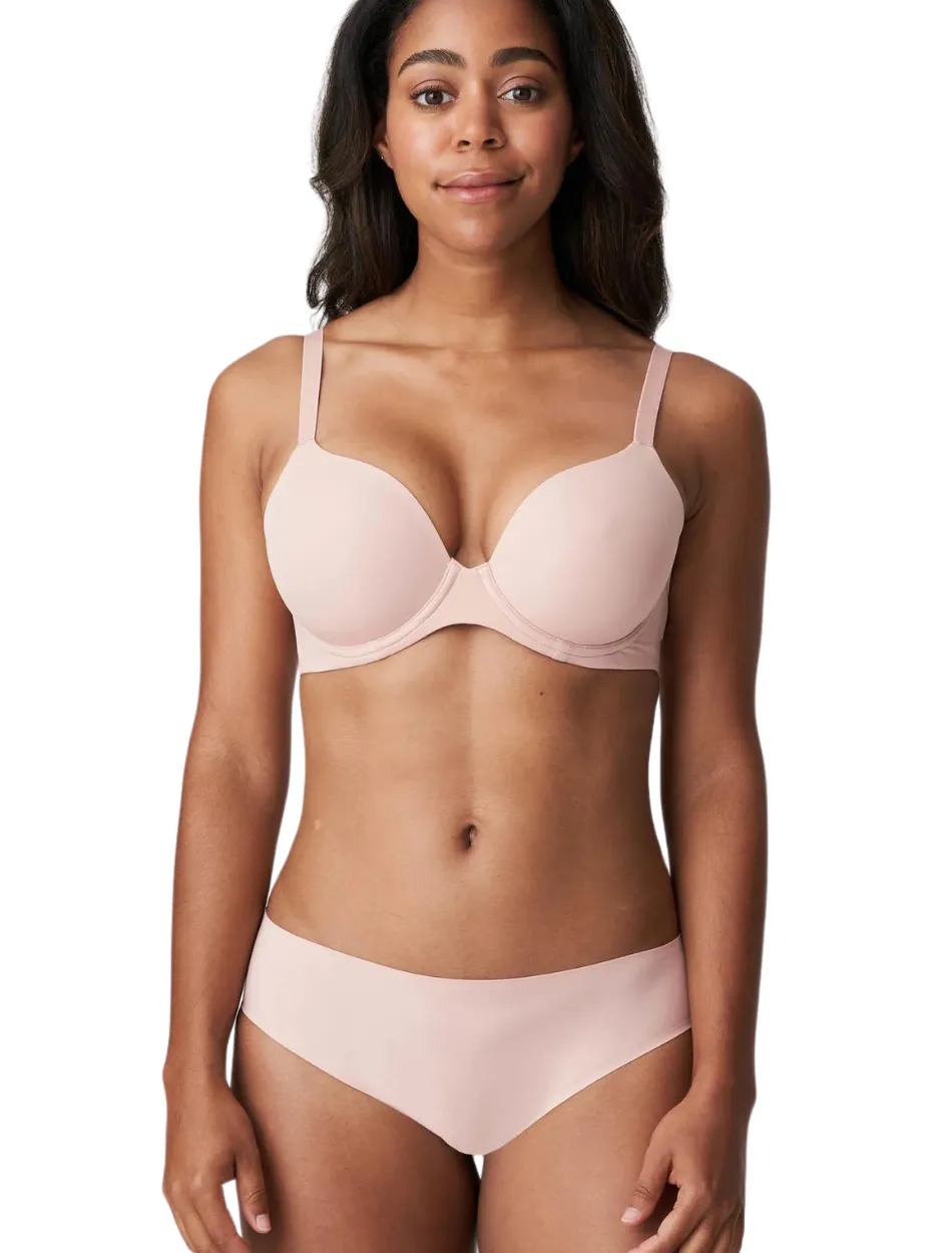 PrimaDonna Figuras Spacer Plunge Cup Wire Bra, Powder Rose | Rose Primadonna Figuras bra