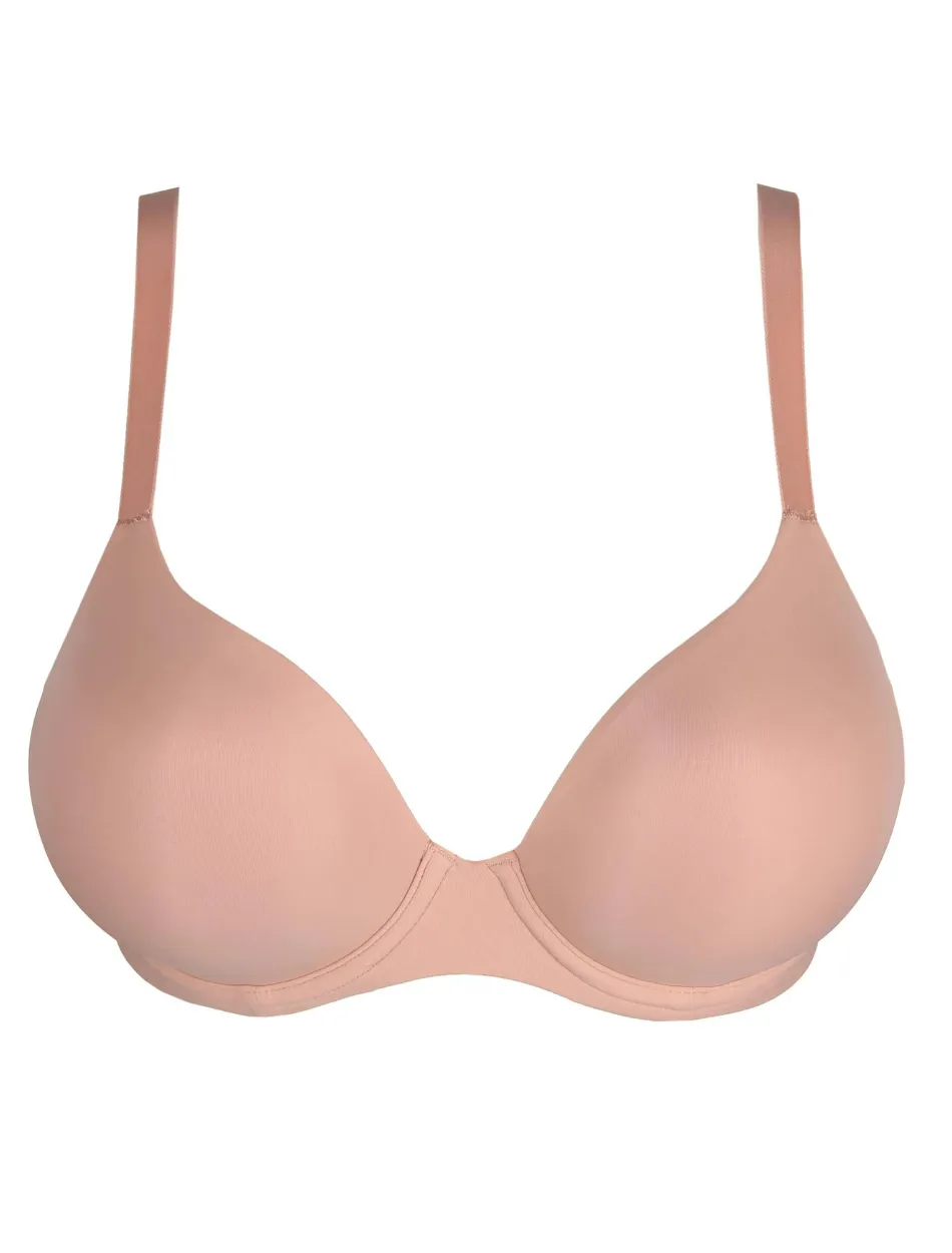 PrimaDonna Figuras Spacer Plunge Cup Wire Bra, Powder Rose | Rose Primadonna Figuras bra