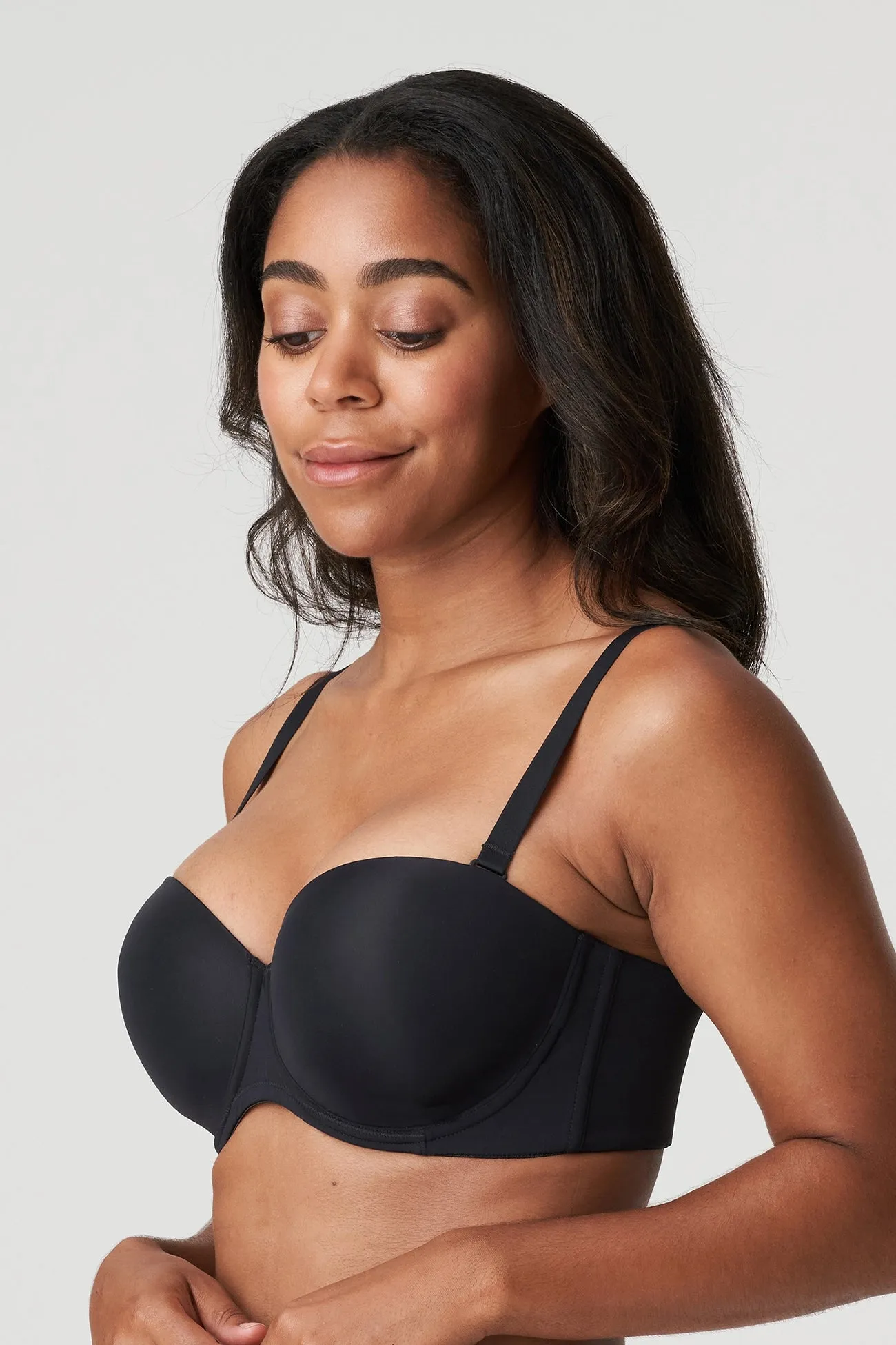 PrimaDonna Figuras Strapless Bra - Charcoal