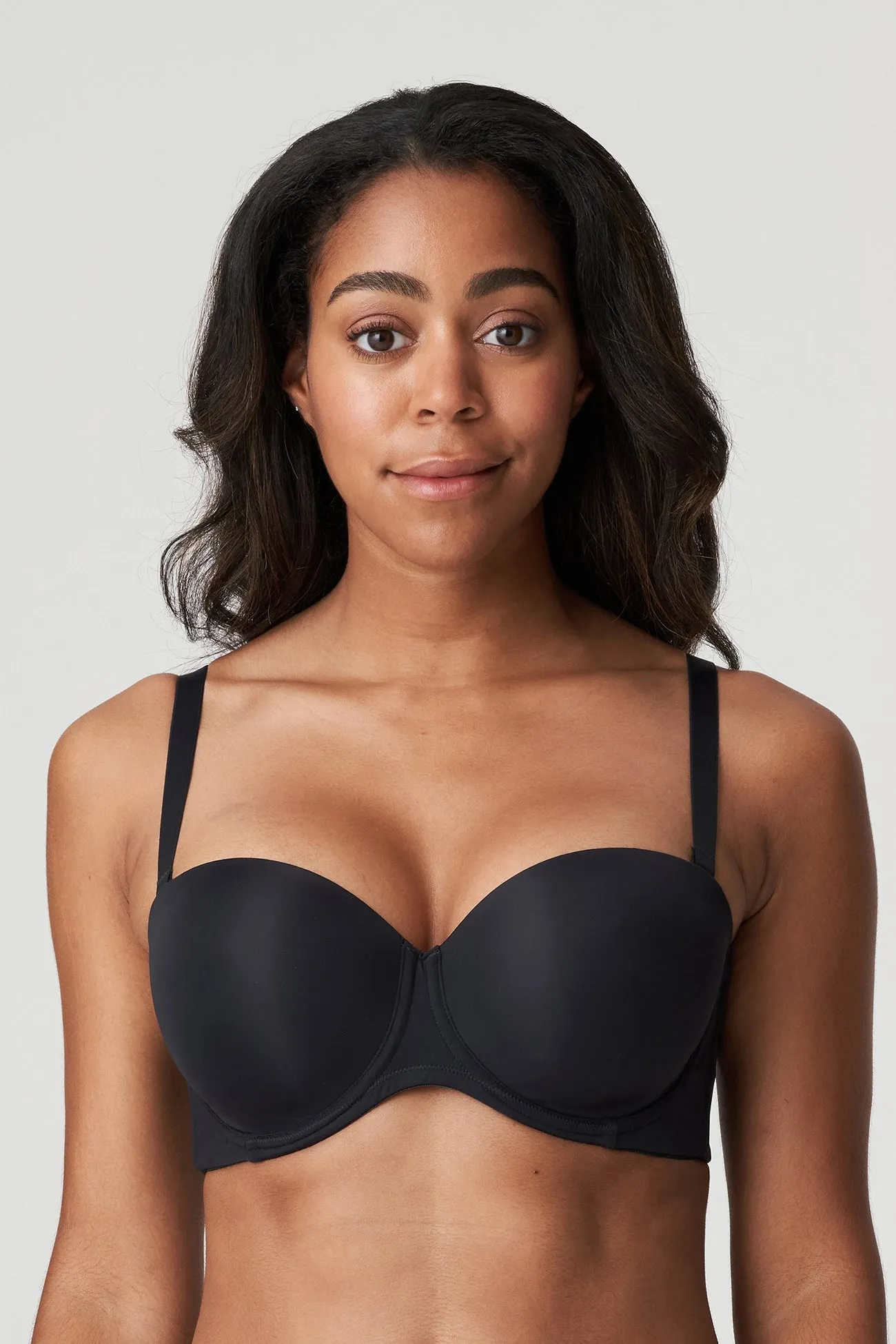 PrimaDonna Figuras Strapless Bra - Charcoal