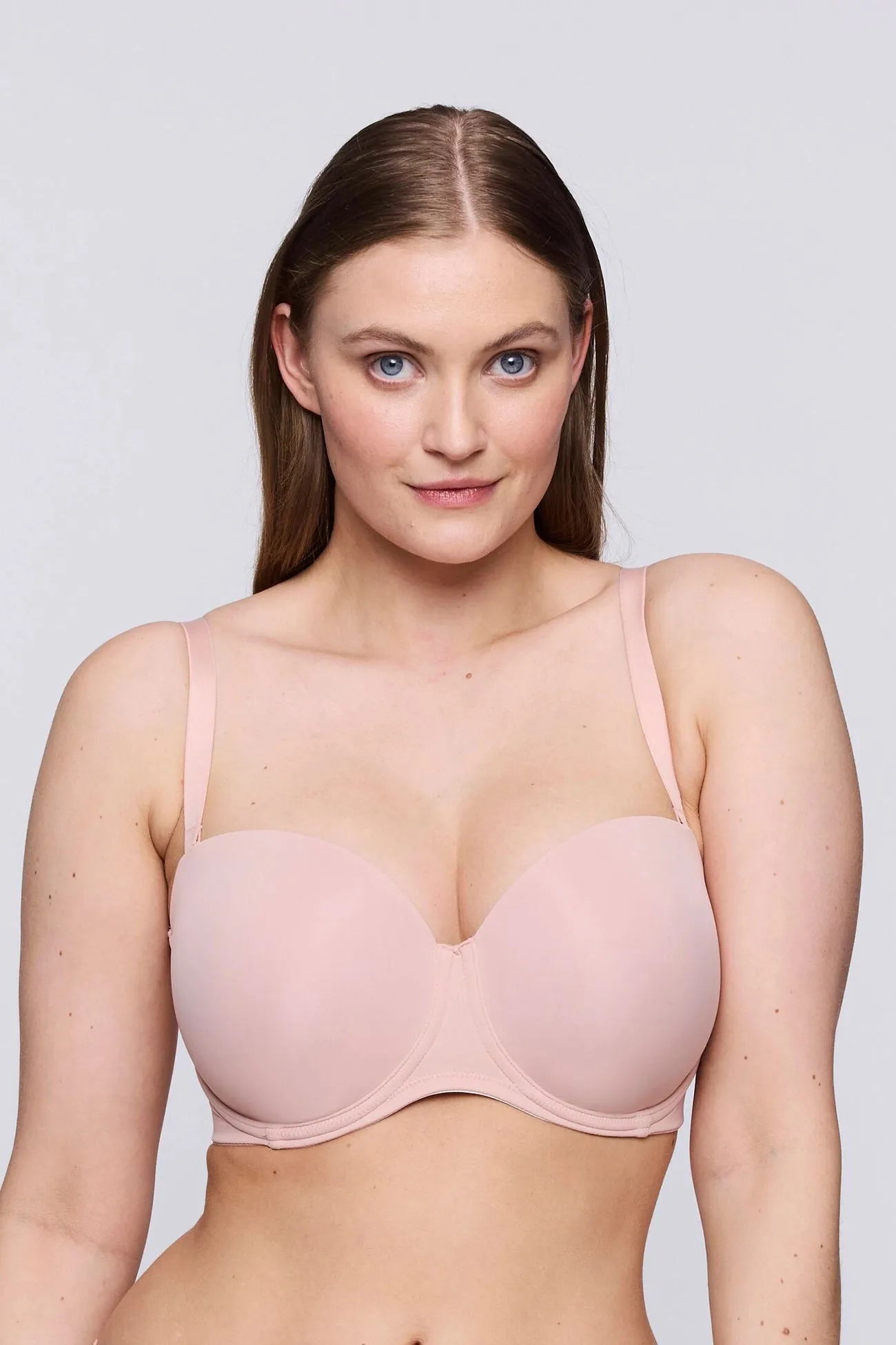 PrimaDonna Figuras Strapless Bra - Powder Rose