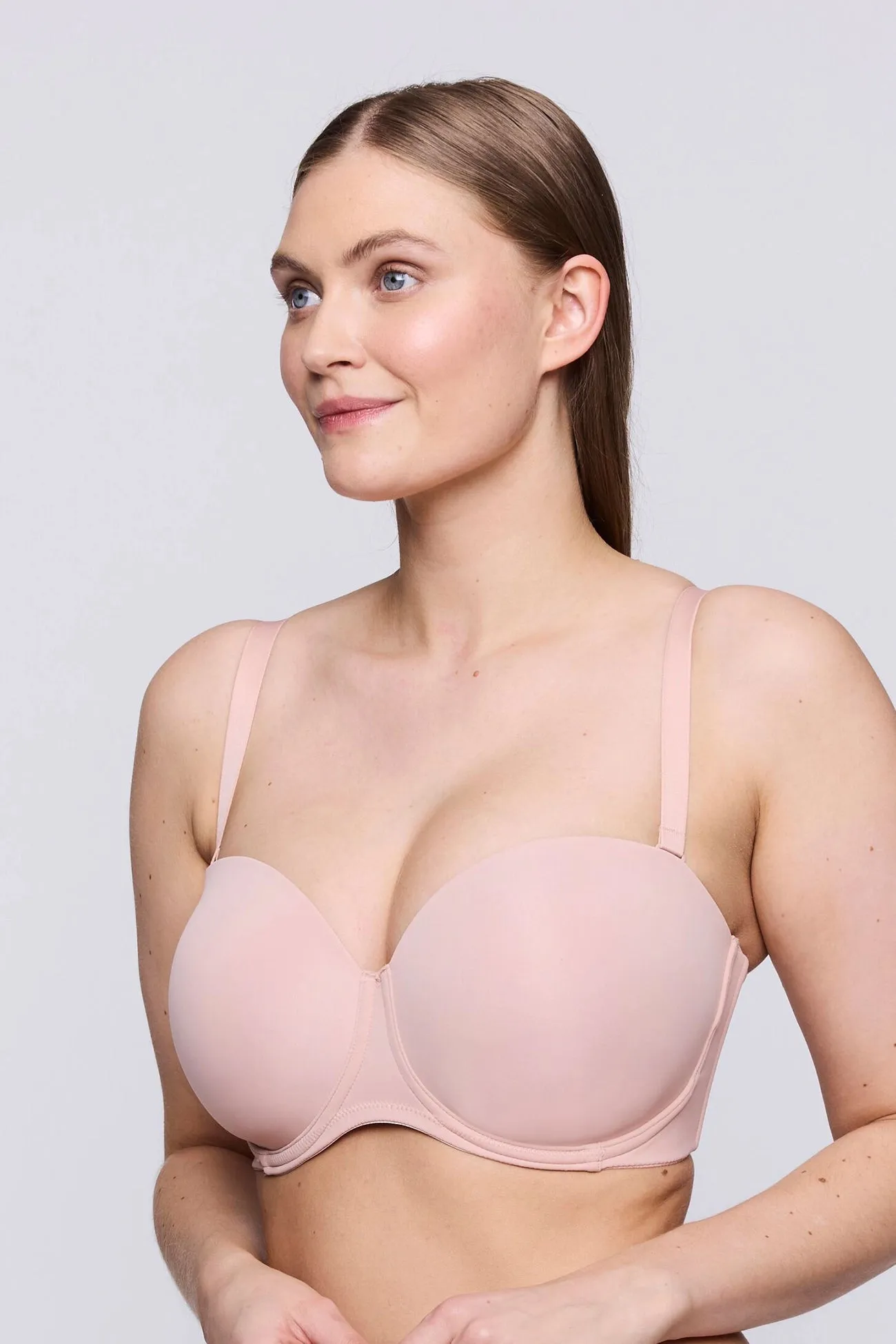 PrimaDonna Figuras Strapless Bra - Powder Rose