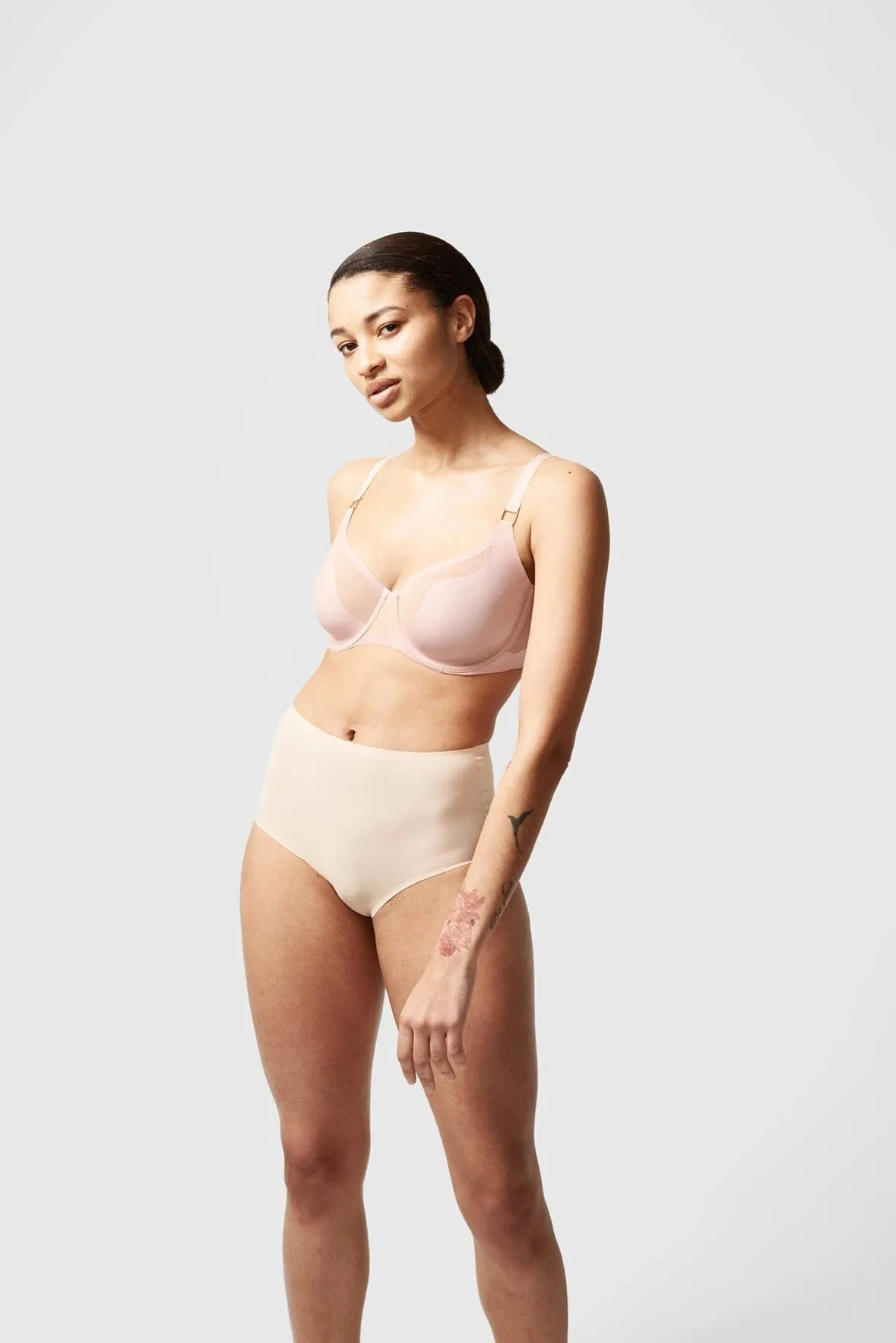 Pure Light Covering Molded Bra