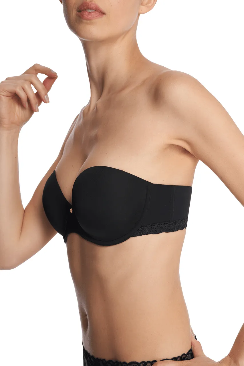 Pure Luxe Strapless Contour Underwire Bra