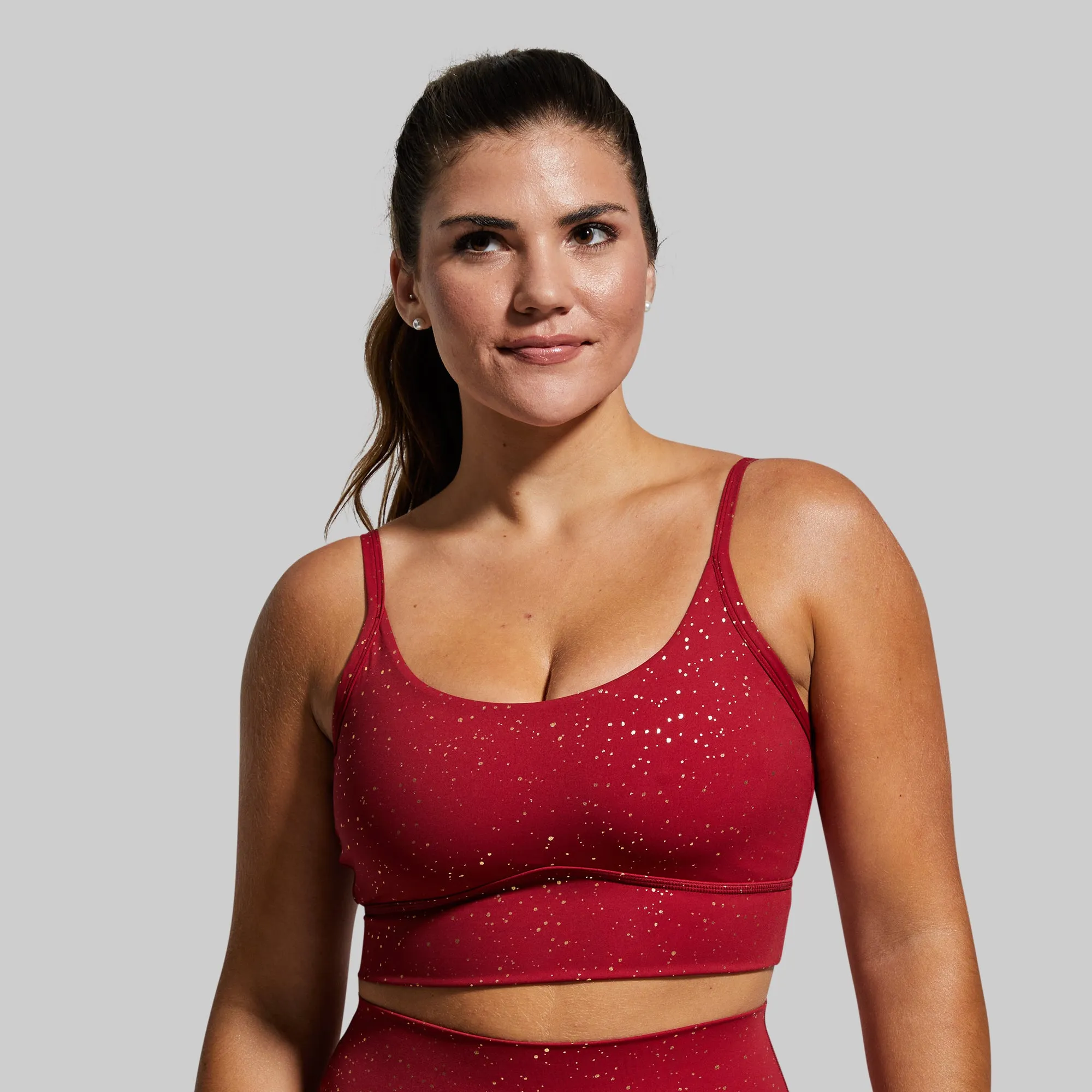 Radiance Sports Bra (Ruby Gold)