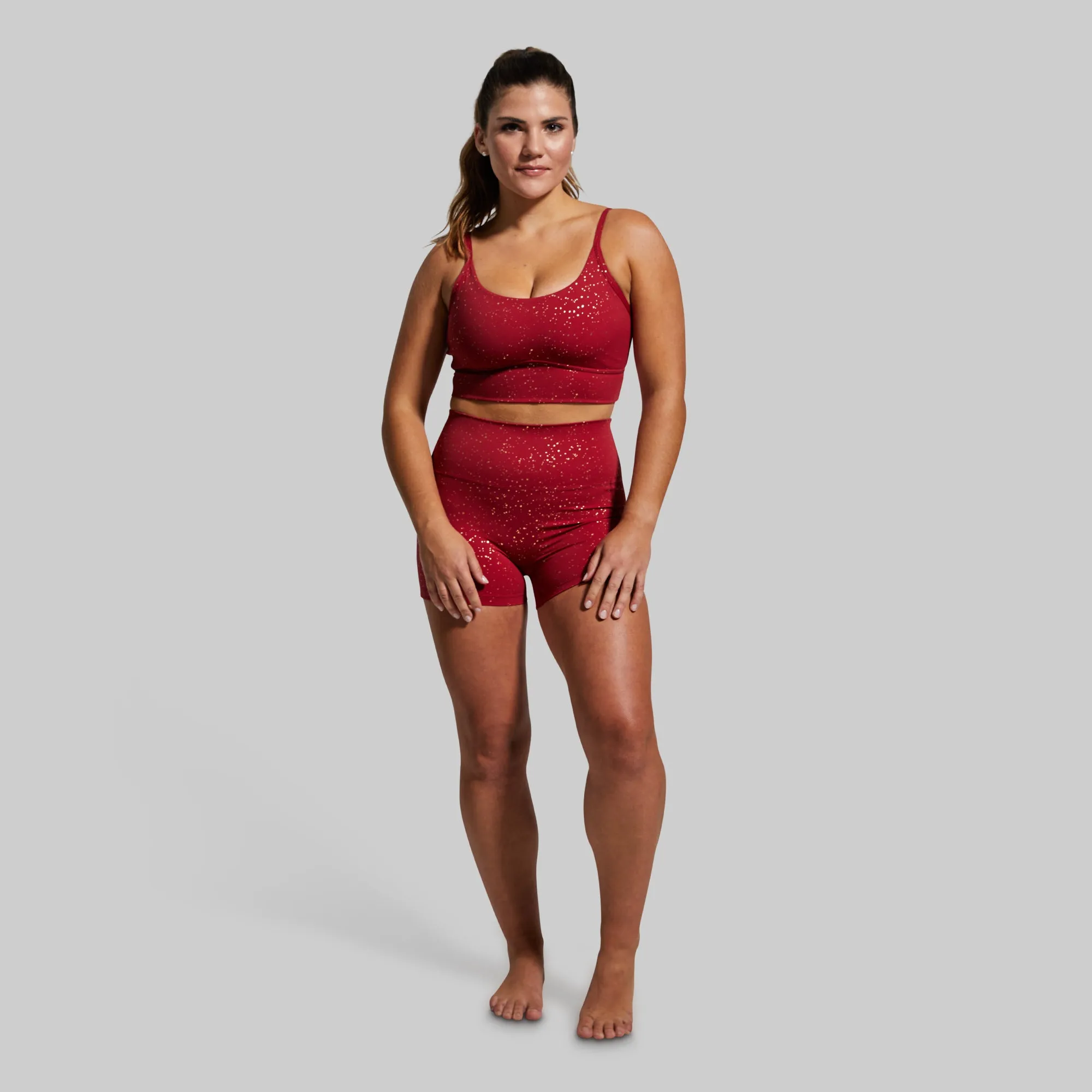 Radiance Sports Bra (Ruby Gold)