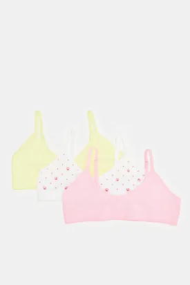 Senior Girls Assorted Bra Set (3 Piece)