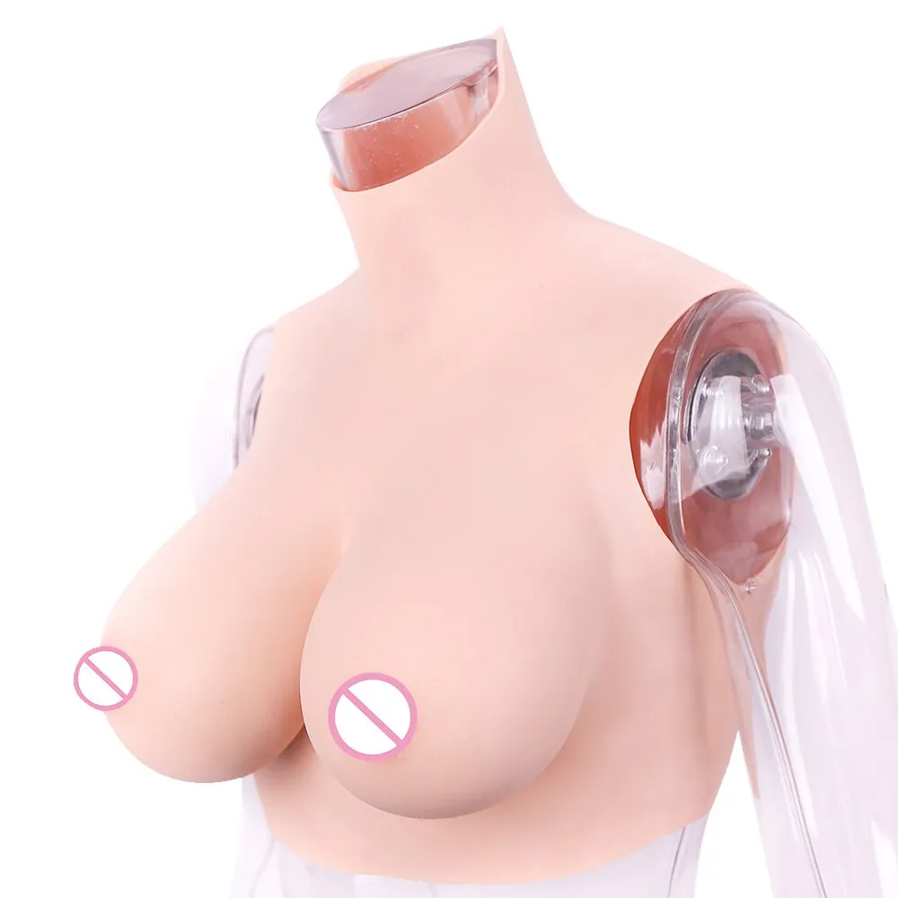 Silicone Breast Forms Huge H Cup Breastplate