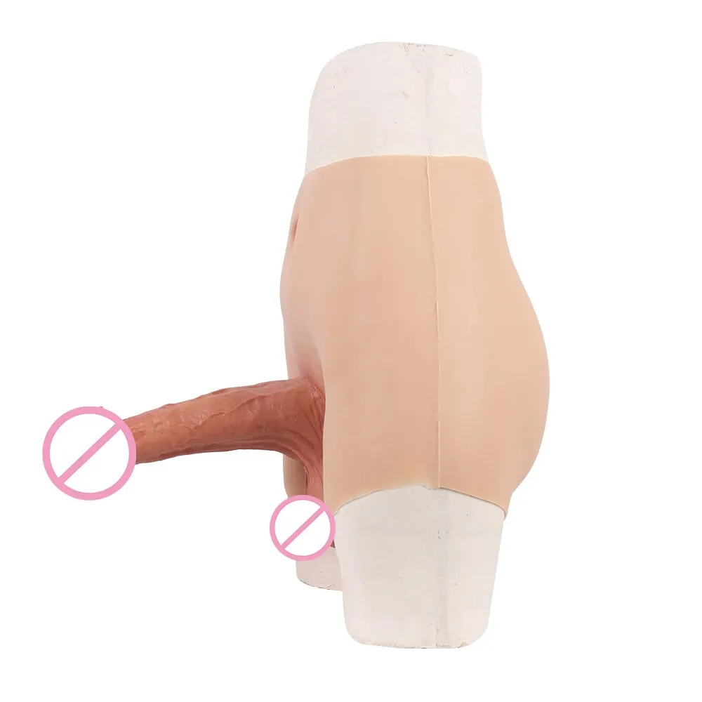 Silicone Solid And Hollow Realistic dildo pants