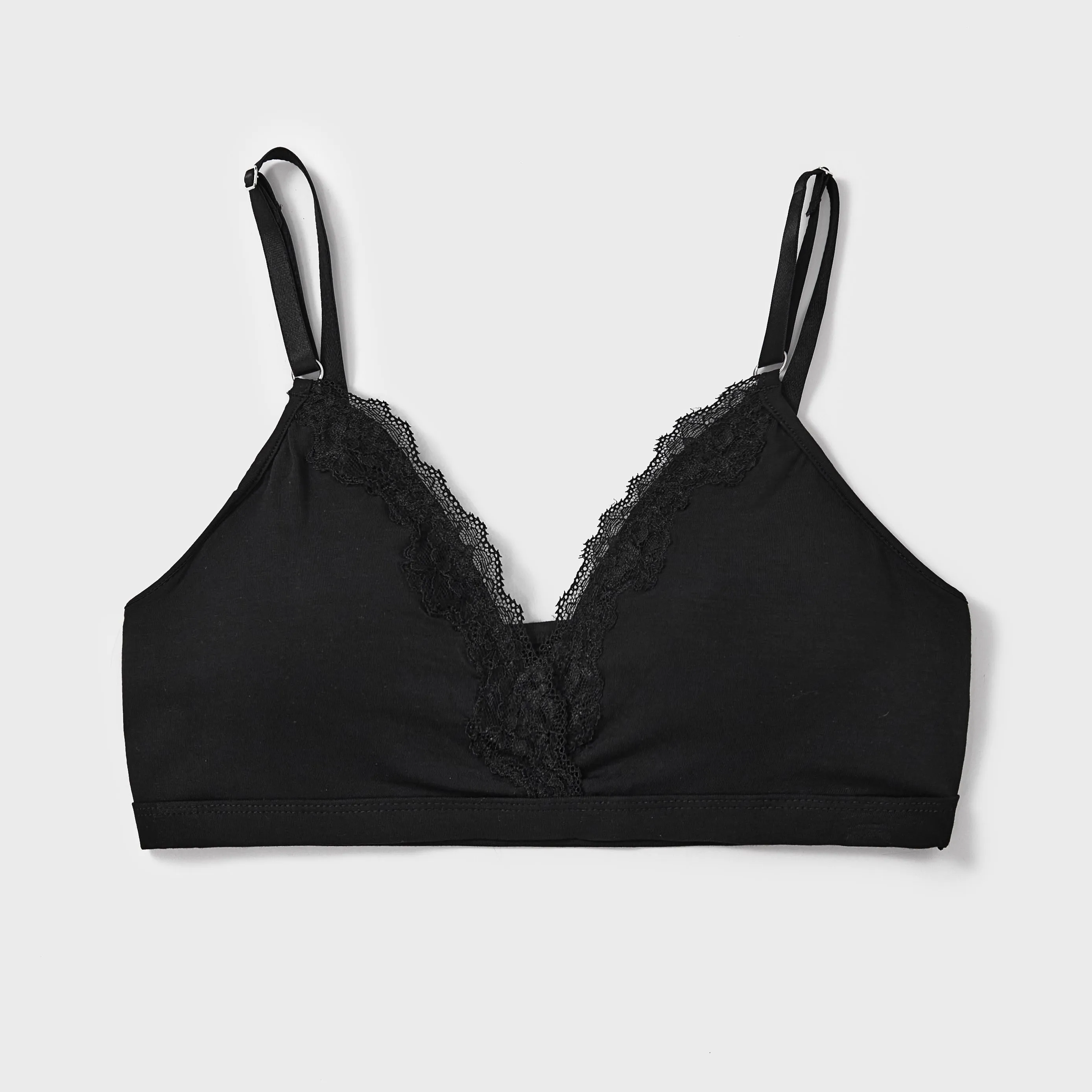 Silktouch TENCEL™ Noir Lace Soft Bra