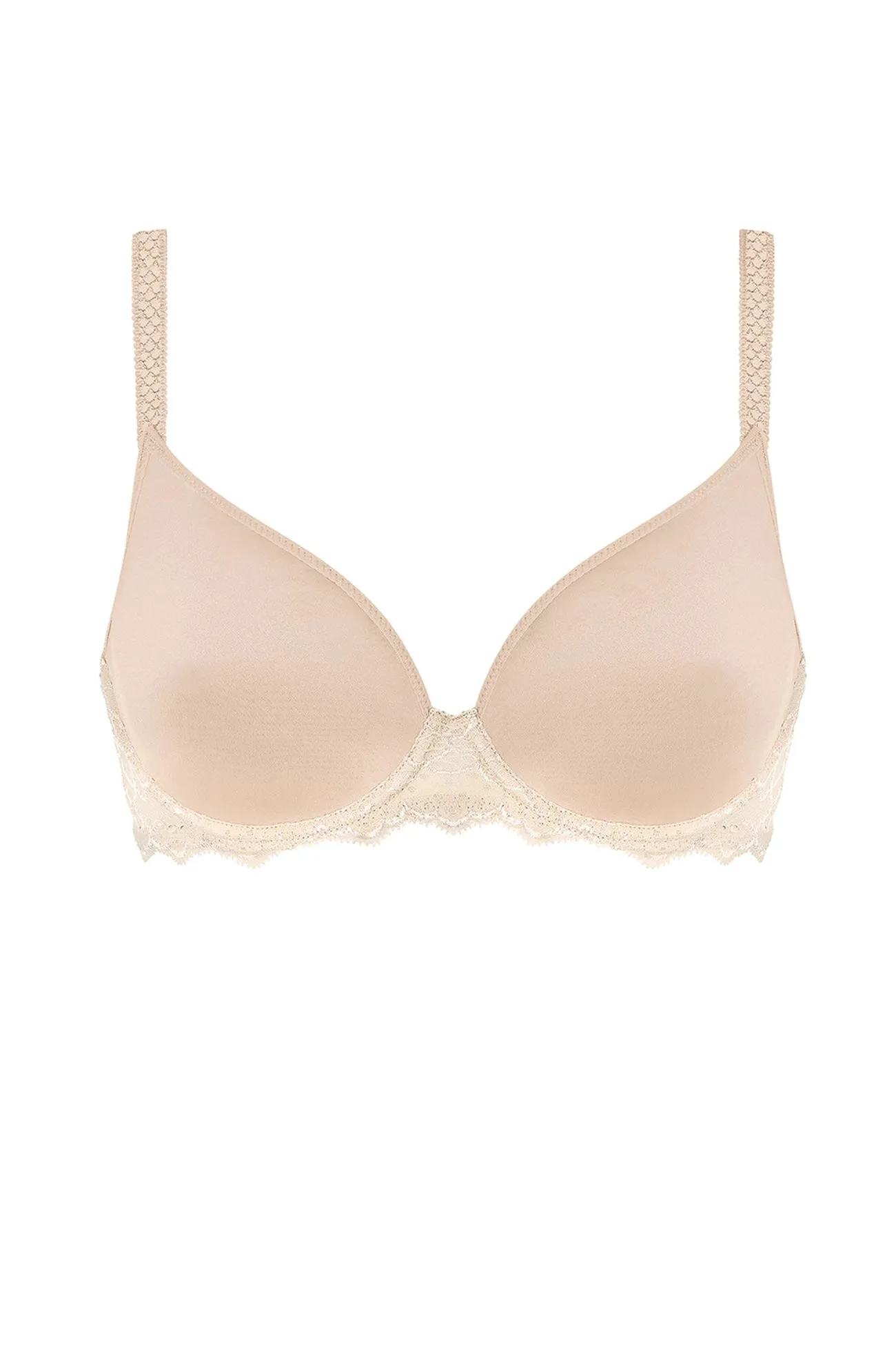 Simone Perele Caresse 3D Plunge Bra - Peau Rose