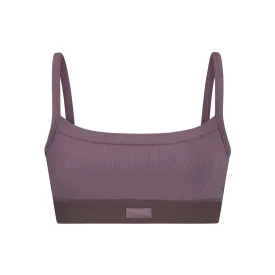 SOFT LOUNGE BRALETTE | PLUM