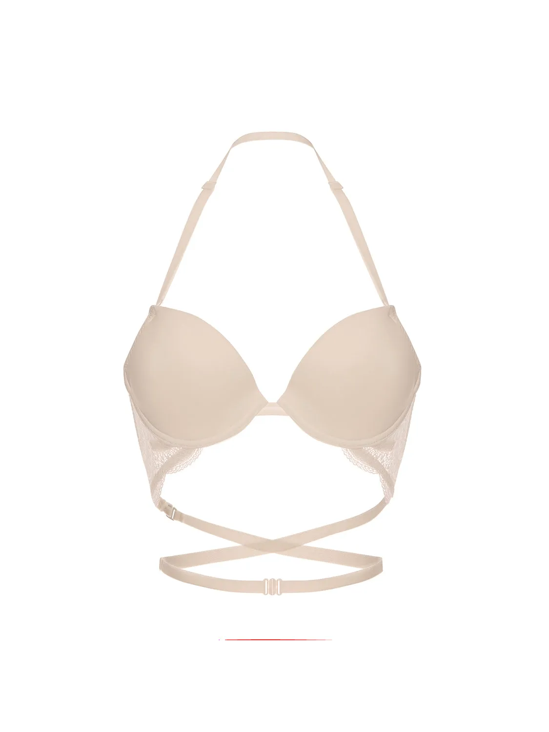 Soutien-gorge multi-positions dos nu - Peau Rosée