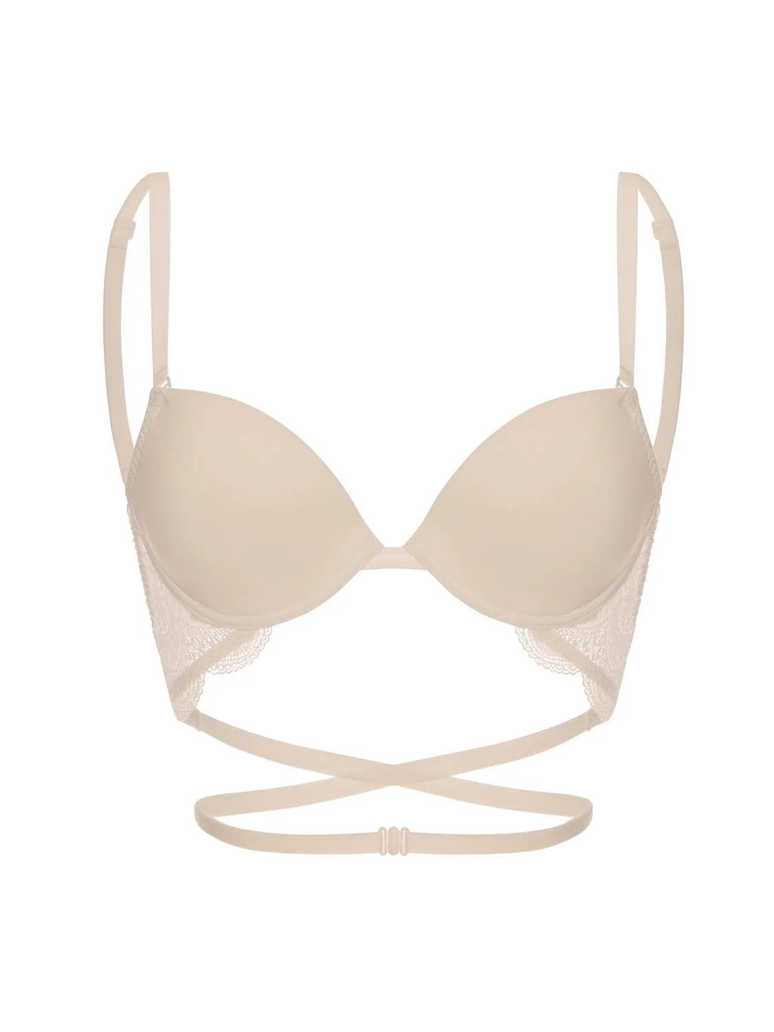 Soutien-gorge multi-positions dos nu - Peau Rosée