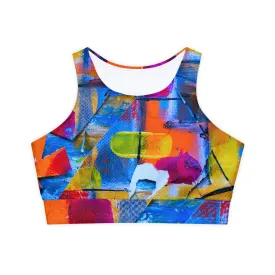 Square Colors - Inovax Padded Sports Bra