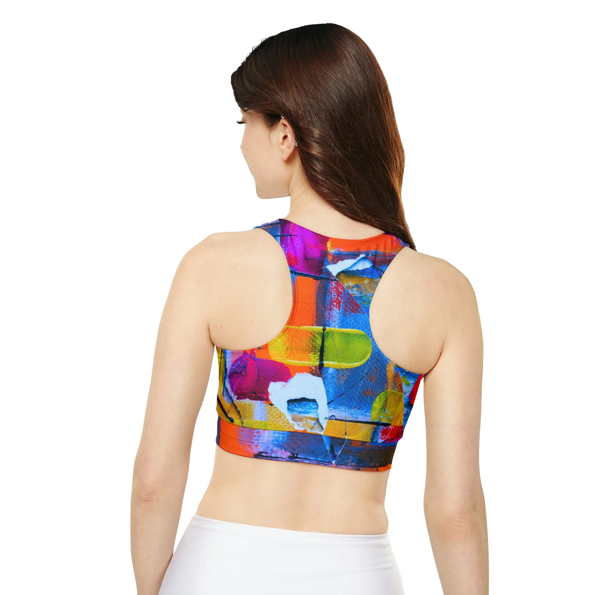 Square Colors - Inovax Padded Sports Bra