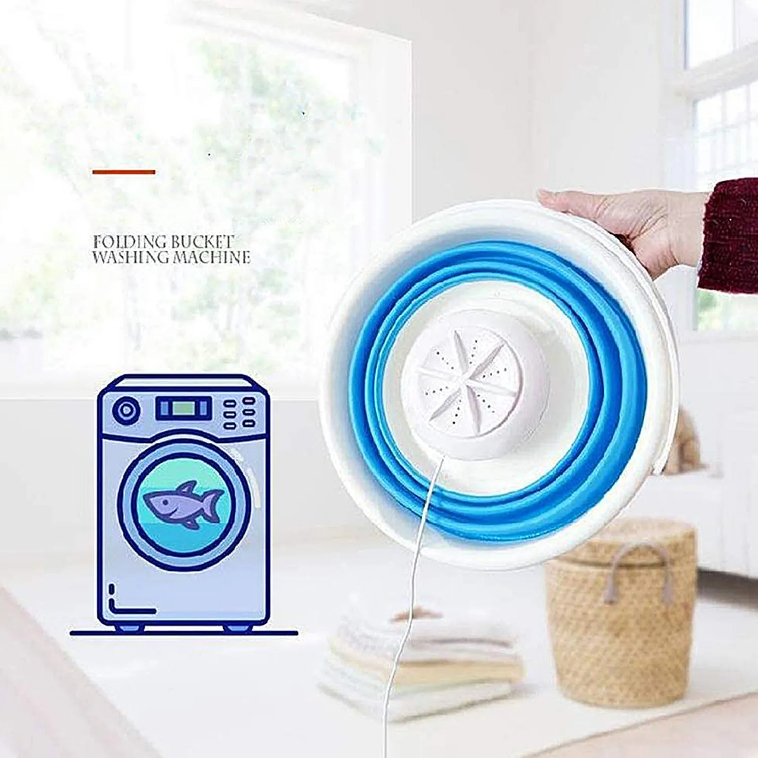 Ultrasonic Mini Washer