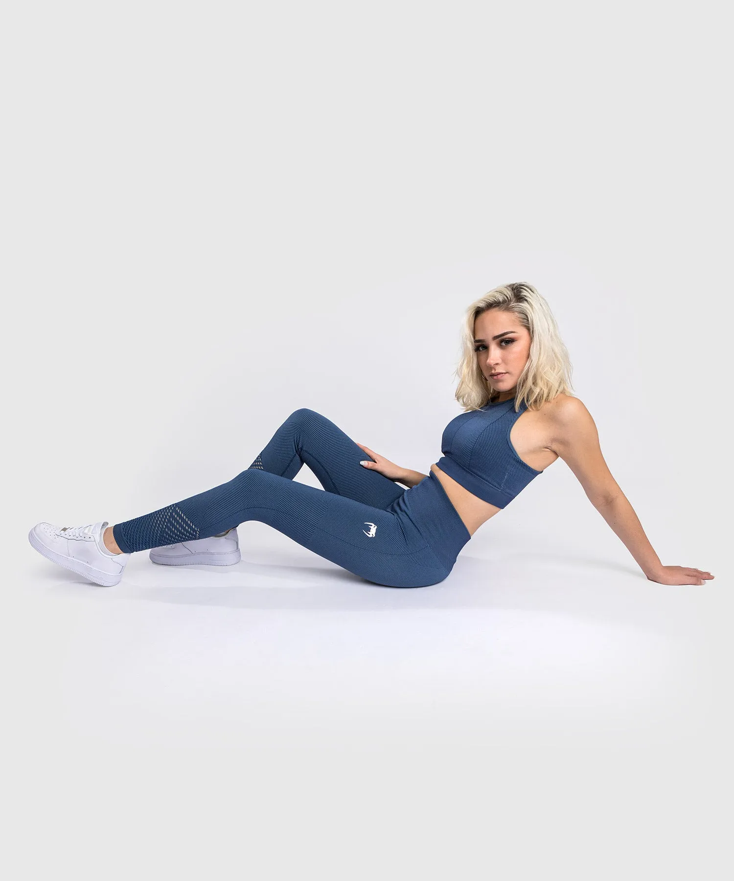 Venum Sparring Seamless 7/8 Leggings - For Women - Navy Blue