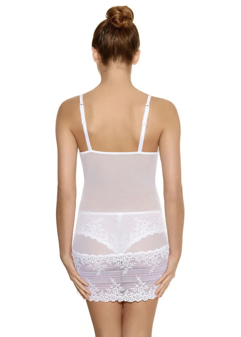 Wacoal Embrace Lace Chemise, Delicious White