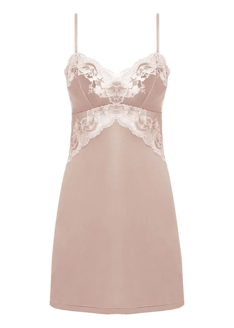 Wacoal Lace Affair Chemise, Rose Dust Angel Wing