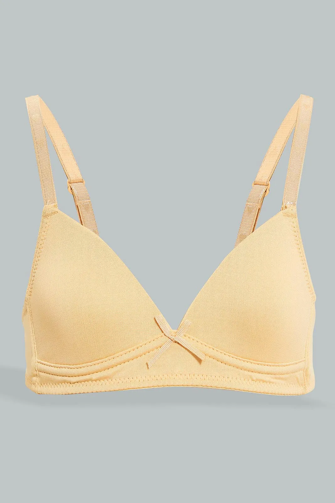 White/Beige Comfort Bra (Pack of 2)