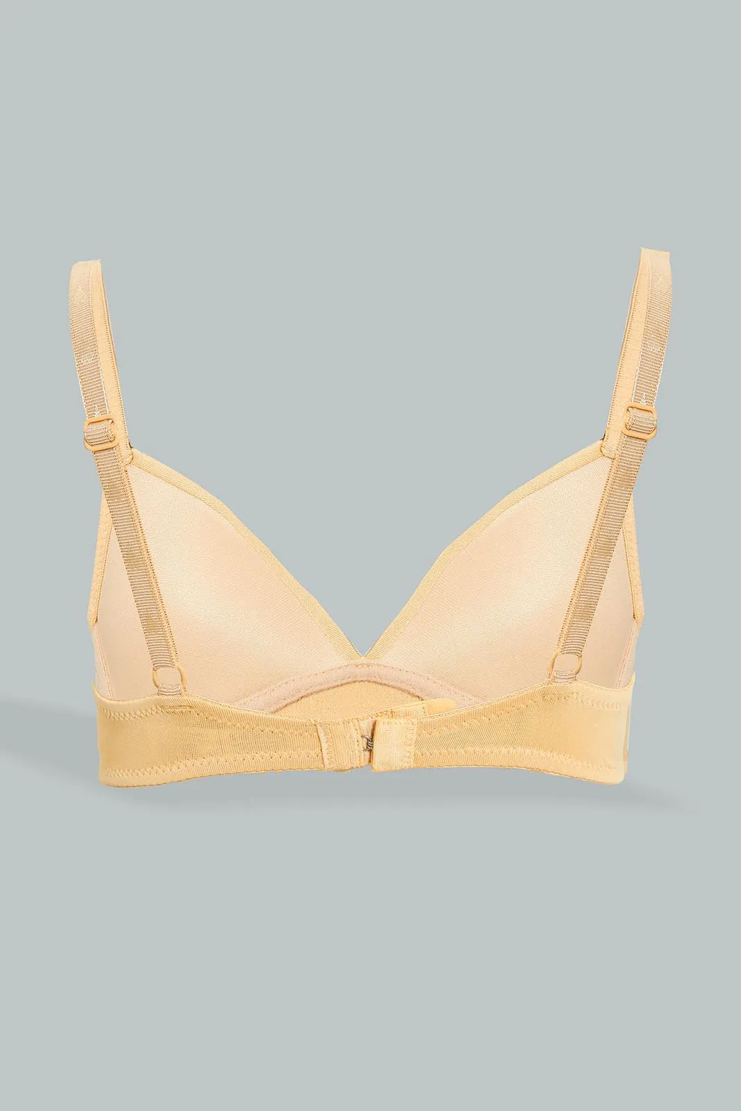 White/Beige Comfort Bra (Pack of 2)