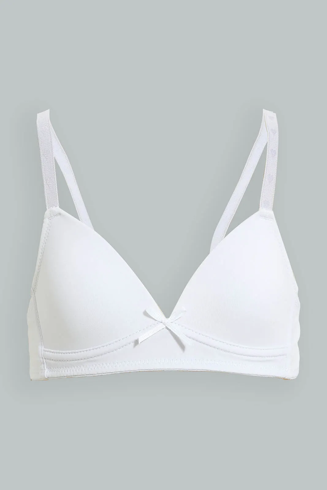 White/Beige Comfort Bra (Pack of 2)