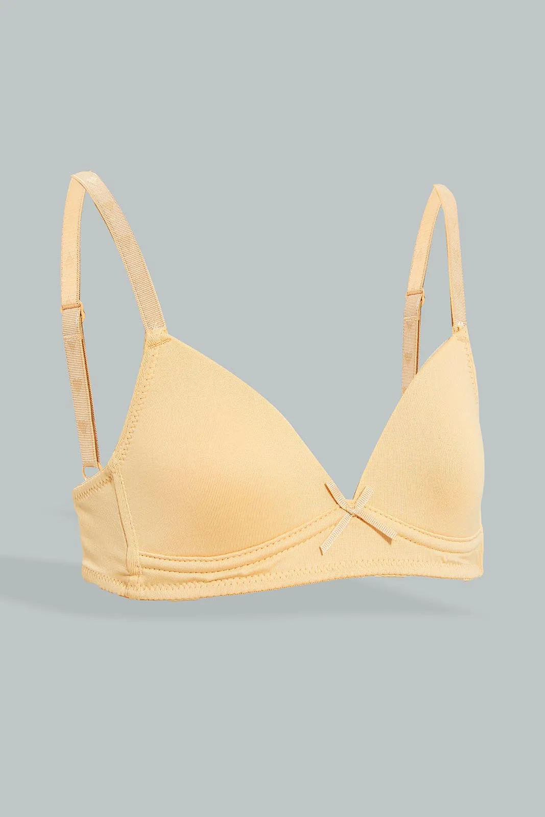 White/Beige Comfort Bra (Pack of 2)