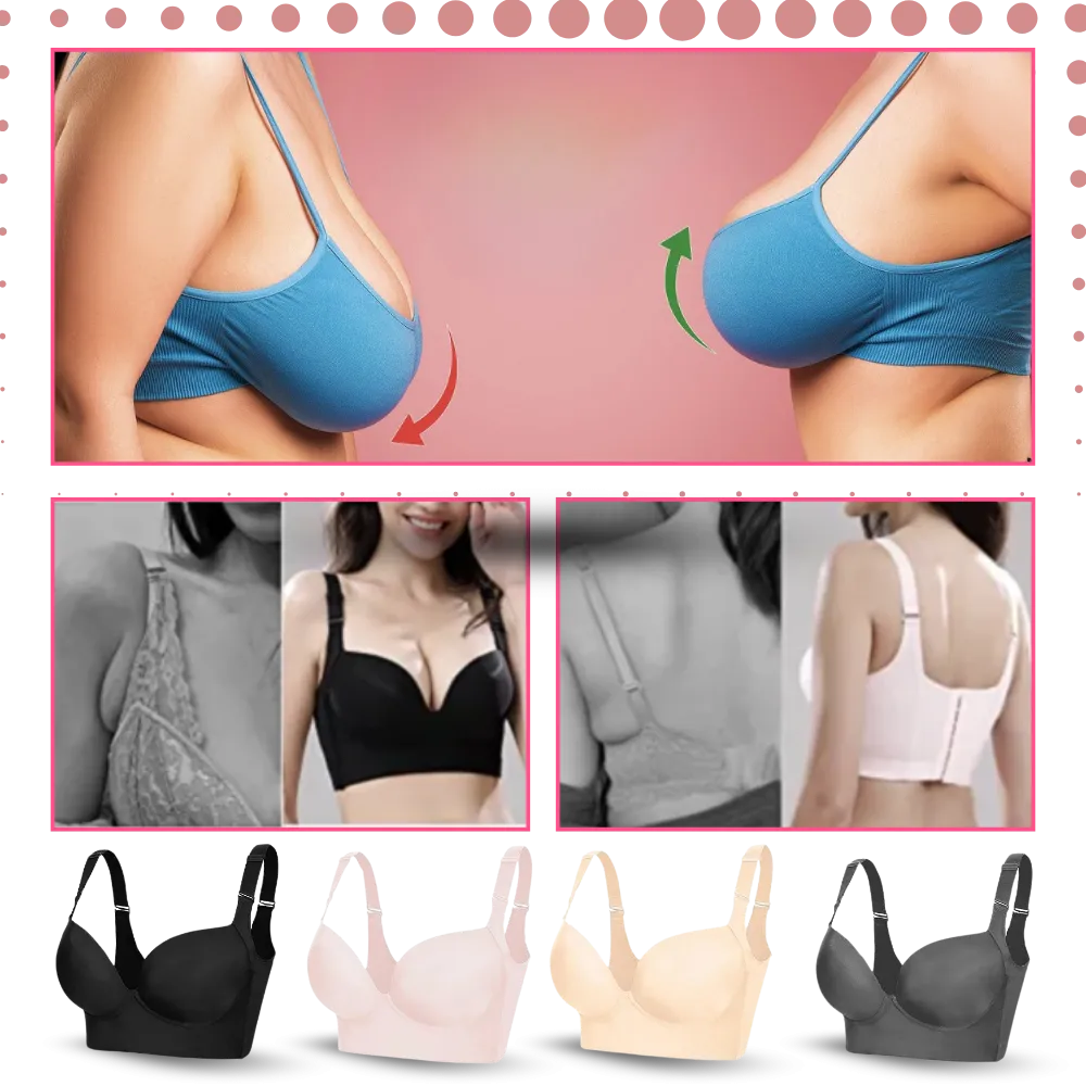 Wide Side Wings Incorporated Shaper Bra