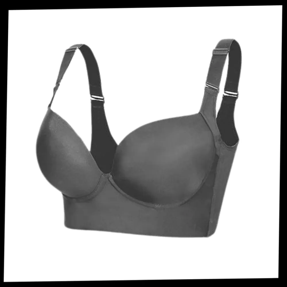 Wide Side Wings Incorporated Shaper Bra