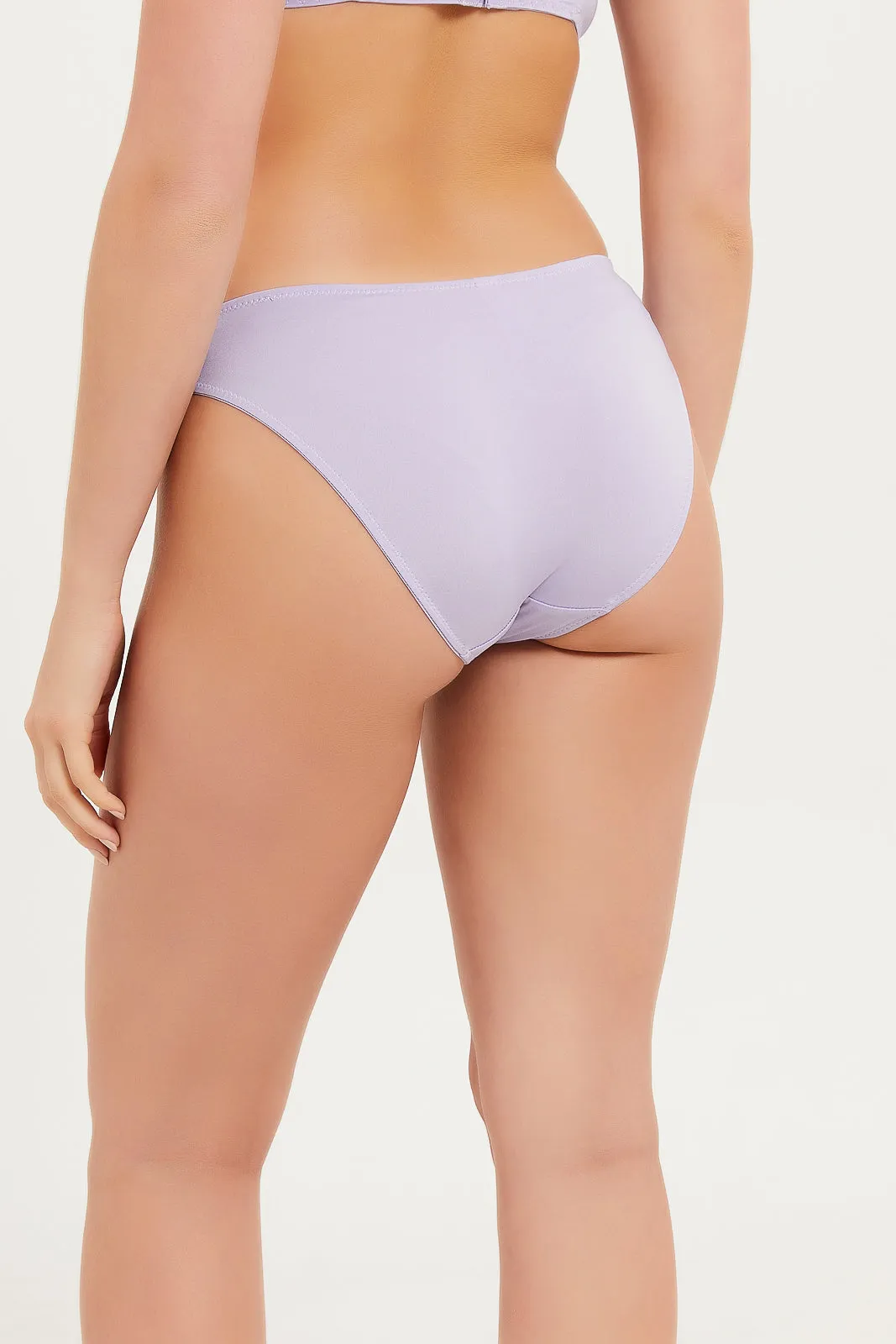 Women Lilac Bikini Brief (Single)